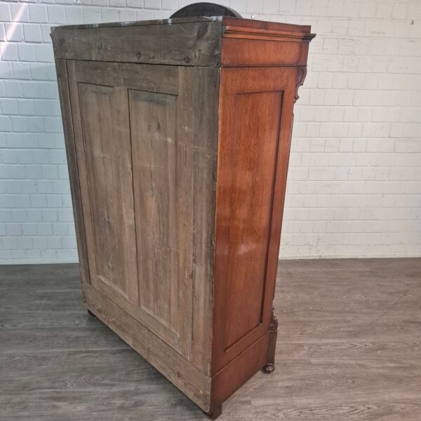 Wardrobe Louis Philippe 1860 Mahogany - Image 17