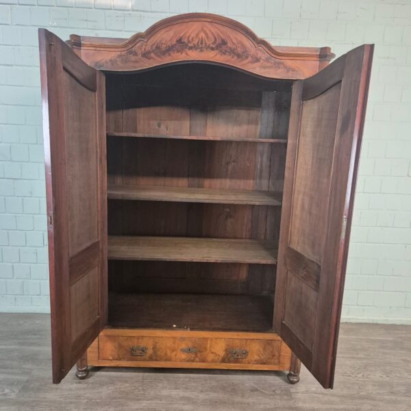 Wardrobe Louis Philippe 1860 Mahogany - Image 12