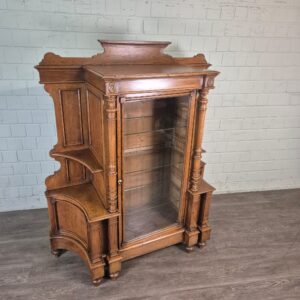 Display Case Gründerzeit 1880 Oak