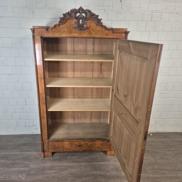 Cabinet Louis Philippe 1860 Birch - Image 6