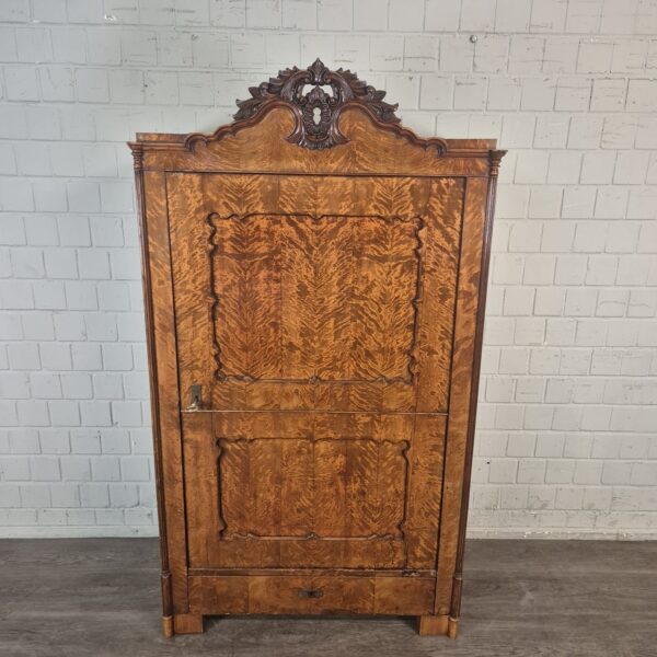 Cabinet Louis Philippe 1860 Birch - Image 2