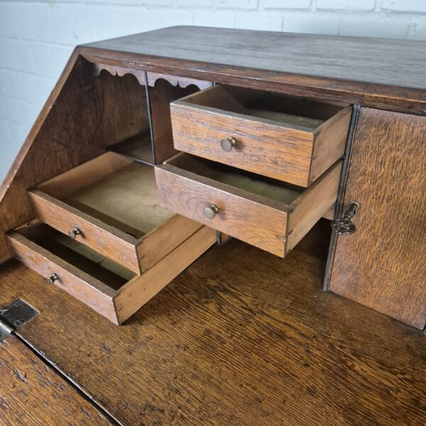Secretary Biedermeier 1820 Oak - Image 14