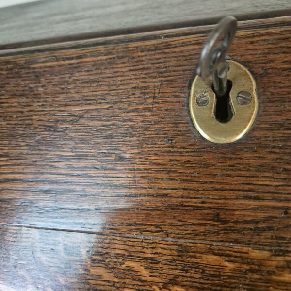 Secretary Biedermeier 1820 Oak - Image 6