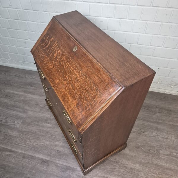 Secretary Biedermeier 1820 Oak - Image 3