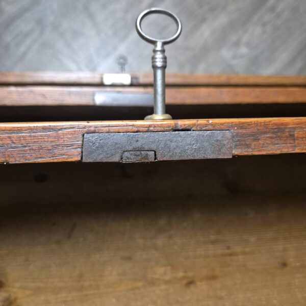 Secretary Biedermeier 1820 Oak - Image 11