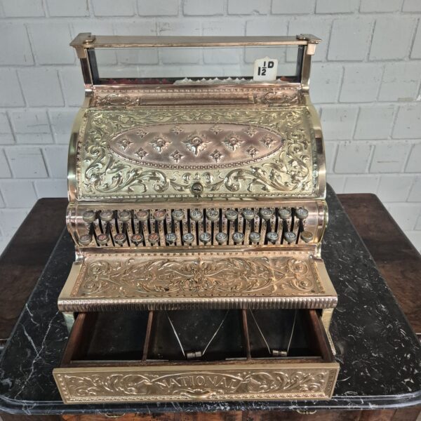 Cash Register National 1897 Copper Brass - Image 13