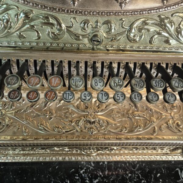Cash Register National 1897 Copper Brass - Image 6