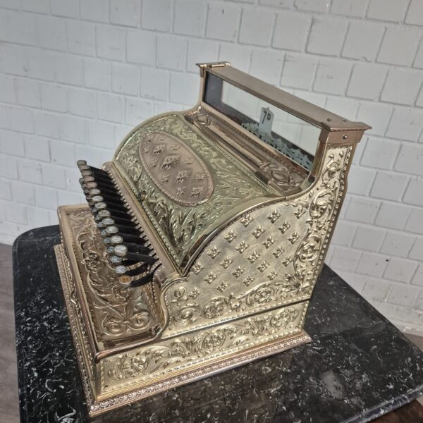 Cash Register National 1897 Copper Brass - Image 3
