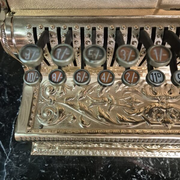 Cash Register National 1897 Copper Brass - Image 7