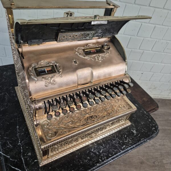 Cash Register National 1897 Copper Brass - Image 15
