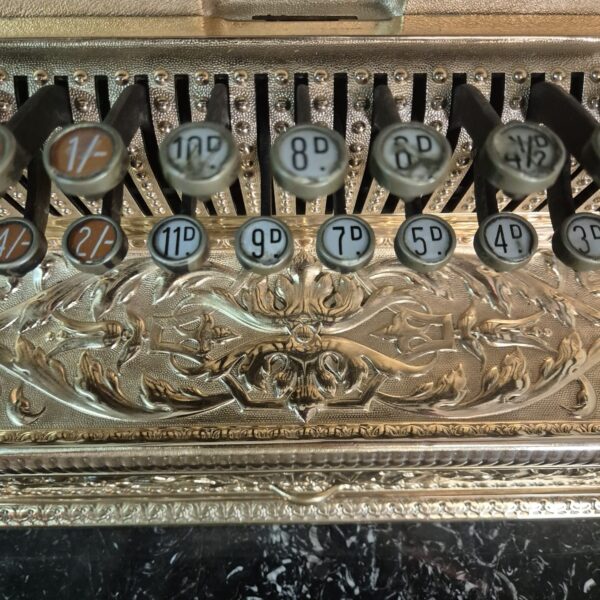 Cash Register National 1897 Copper Brass - Image 8