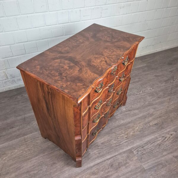 Chest of Drawers Neo-baroque Walnut 0,82 m - Image 4