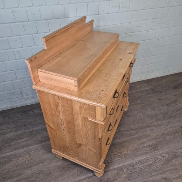 Chest of Drawers Jugendstil 1900 Pine - Image 3