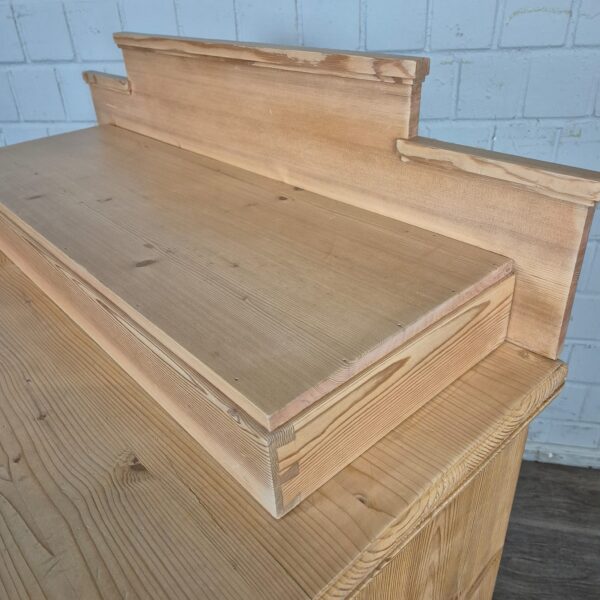 Chest of Drawers Jugendstil 1900 Pine - Image 4