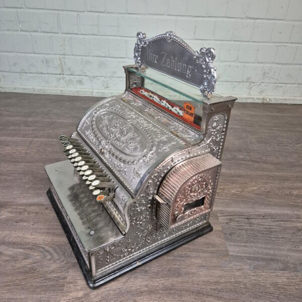 Cash Register National 1914 Brass - Image 4