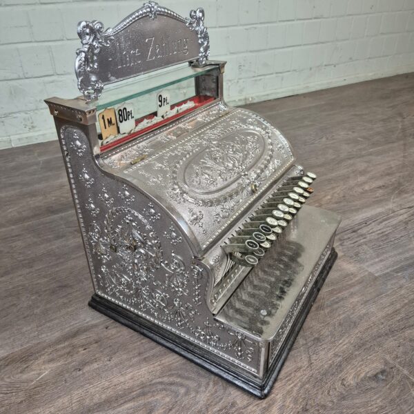 Cash Register National 1914 Brass - Image 2