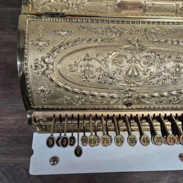 Cash Register National 1911 Brass - Image 3