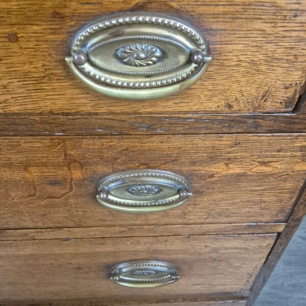 Secretary Biedermeier 1820 Oak - Image 6