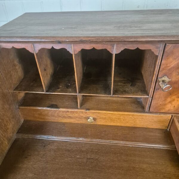 Secretary Biedermeier 1820 Oak - Image 10