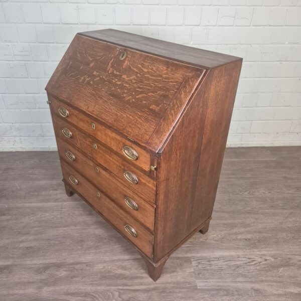 Secretary Biedermeier 1820 Oak - Image 3