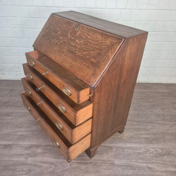 Secretary Biedermeier 1820 Oak - Image 14