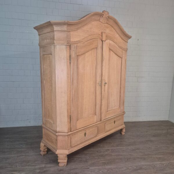 Wardrobe Biedermeier 1800 Oak