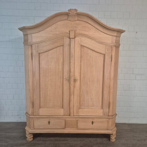 Wardrobe Biedermeier 1800 Oak - Image 2