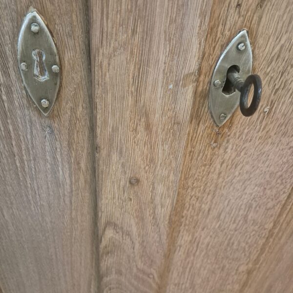 Wardrobe Biedermeier 1800 Oak - Image 14