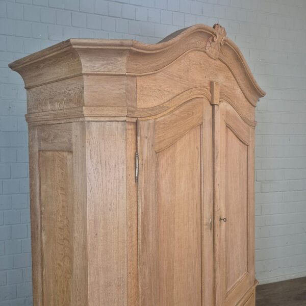 Wardrobe Biedermeier 1800 Oak - Image 4