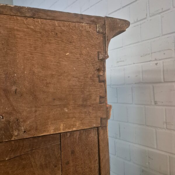 Wardrobe Biedermeier 1800 Oak - Image 22