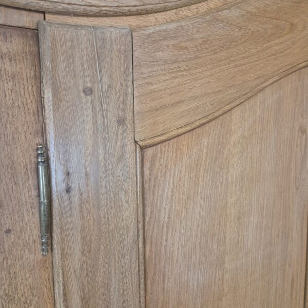 Wardrobe Biedermeier 1800 Oak - Image 5