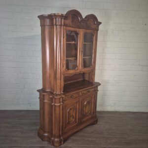 Display Case Neo-baroque Walnut 1,27 m