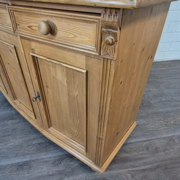Kitchen Cabinet 1,37 m Pine - Image 7