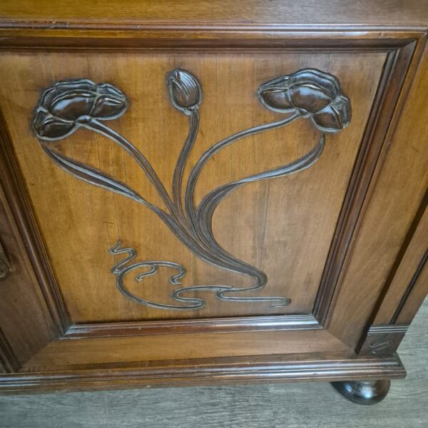 Sideboard Jugendstil 1900 Walnut - Image 7