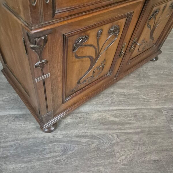 Sideboard Jugendstil 1900 Walnut - Image 5