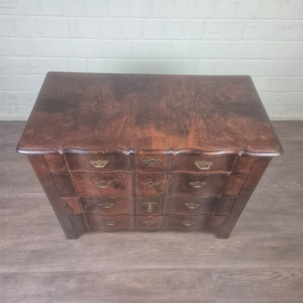 Chest of Drawers Baroque 1780 Walnut - Image 3