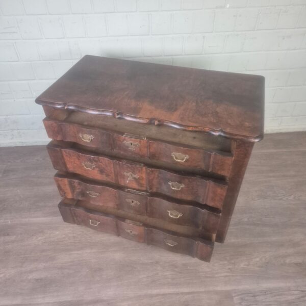 Chest of Drawers Baroque 1780 Walnut - Image 6