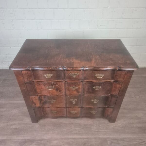 Chest of Drawers Baroque 1780 Walnut - Image 2
