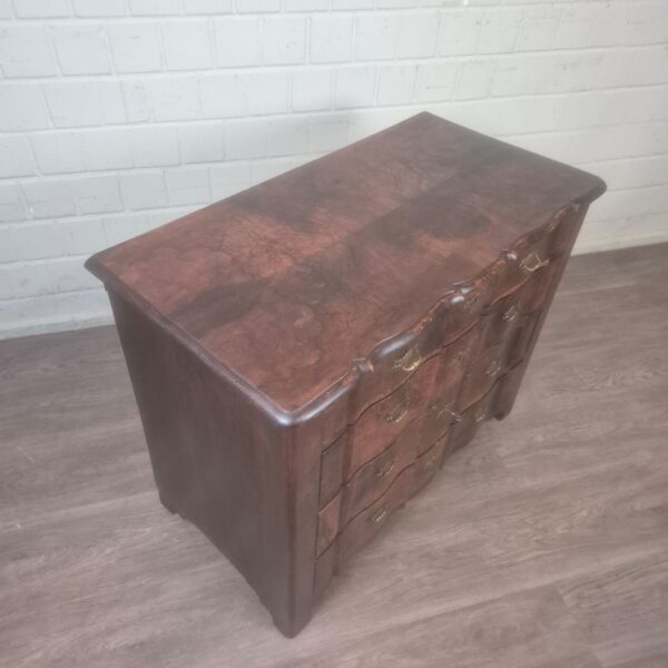 Chest of Drawers Baroque 1780 Walnut - Image 4