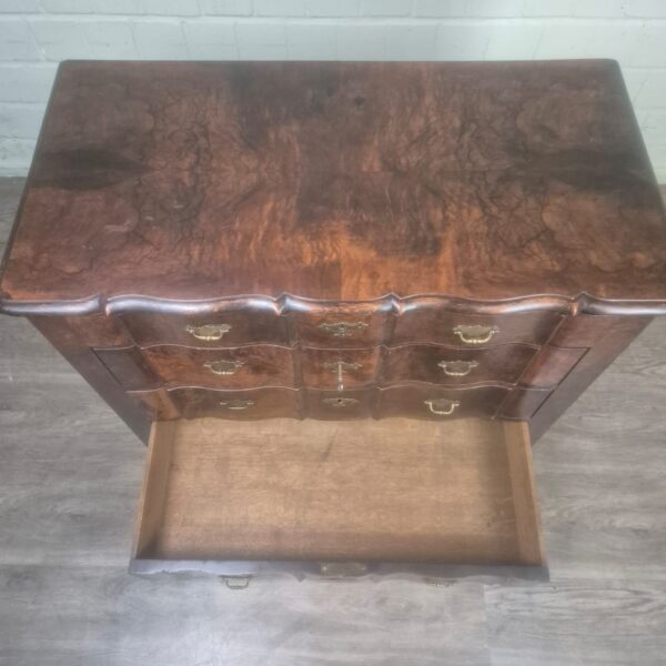 Chest of Drawers Baroque 1780 Walnut - Image 8