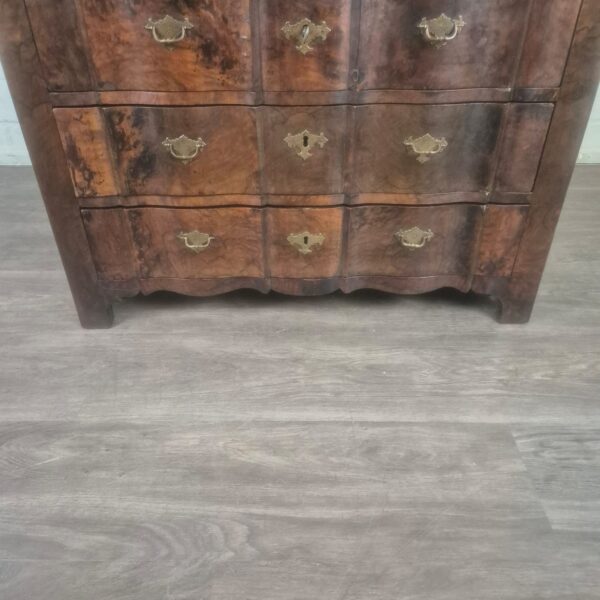 Chest of Drawers Baroque 1780 Walnut - Image 5