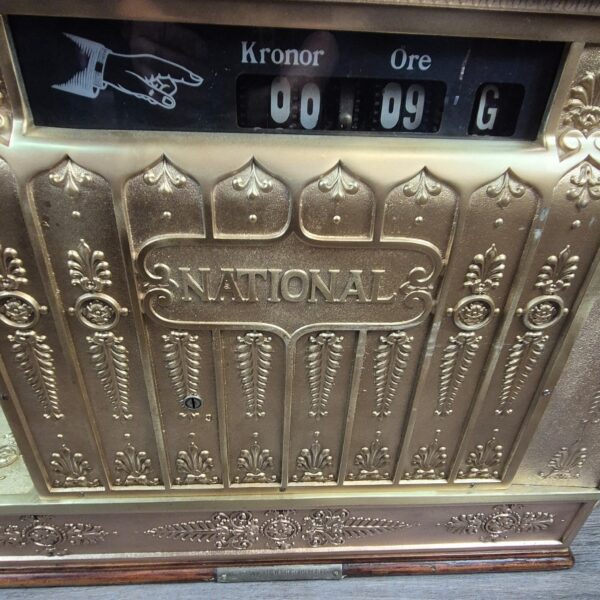 Cash Register National 1910 Copper Brass - Image 14