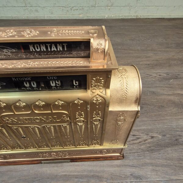 Cash Register National 1910 Copper Brass - Image 13