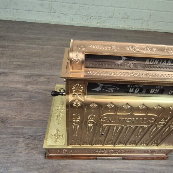 Cash Register National 1910 Copper Brass - Image 12