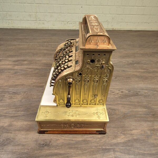Cash Register National 1910 Copper Brass - Image 7