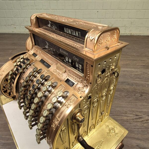 Cash Register National 1910 Copper Brass - Image 4
