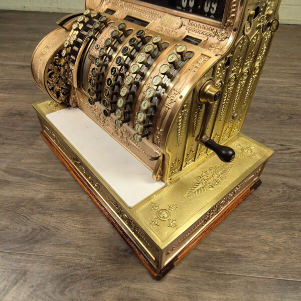 Cash Register National 1910 Copper Brass - Image 5