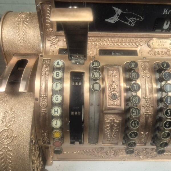 Cash Register National 1910 Copper Brass - Image 18