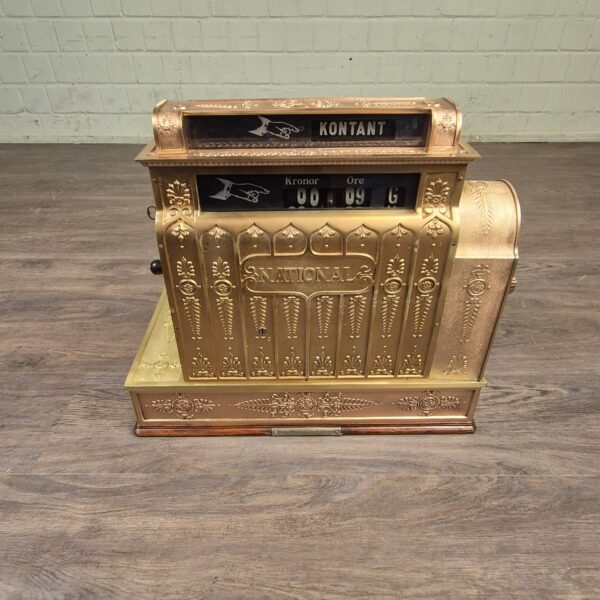 Cash Register National 1910 Copper Brass - Image 11