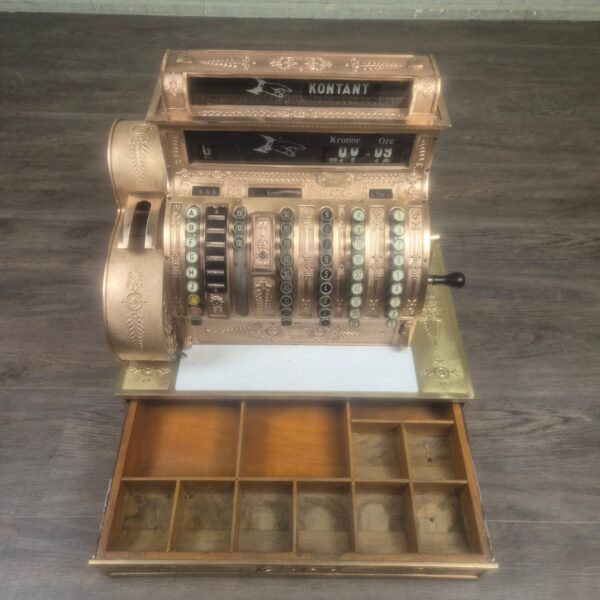 Cash Register National 1910 Copper Brass - Image 20